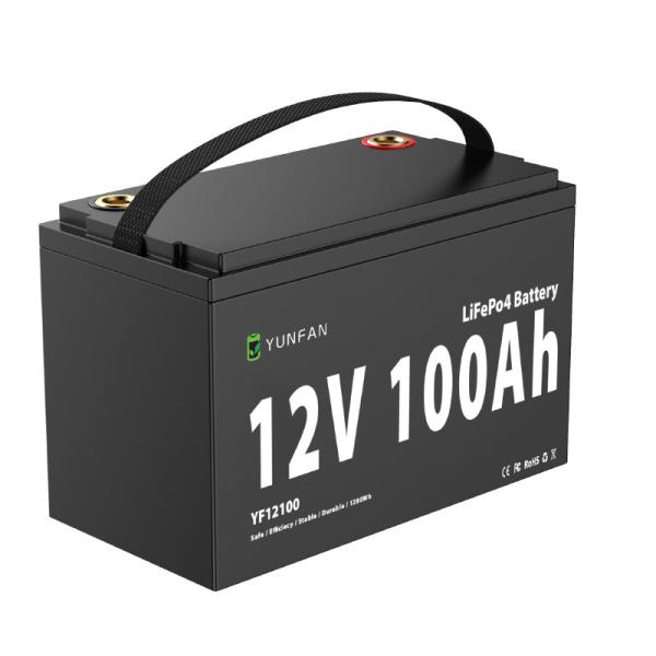 Quality Rechargeable 12V 100Ah Lifepo4 Battery Pack OEM Solar Lithium Battery wholesale