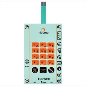 Capacitive Membrane Touch Switch Tactile Metal Dome Membrane Switch