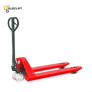 Cheap Aluminum Crown Manual High Lift Pallet Jack Lowered Height 2.9-3.3 In for sale