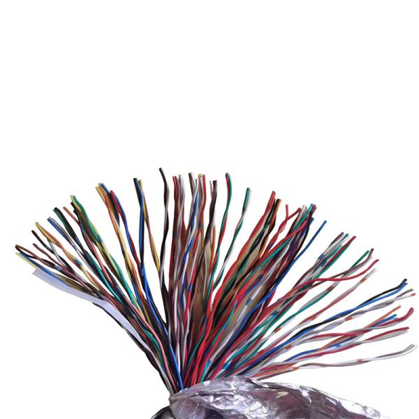 Quality 1 2 3 4 6 8 12 24 48 Pairs CW1308 Color Ring Telephone Cable with Al/Foil Shielding wholesale