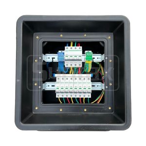 Syntax MD1 Three Phase 32AMP HDPE Portable Distribution Board IP67 For Stage