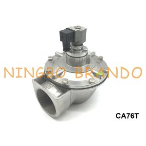 China CA76T 3 Inch Goyen Type Dust Collector Pulse Jet Valve For Bag Filter 24VDC 220VAC on sale