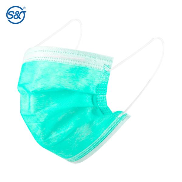 ISO13485 Factory surgical nonwoven 3 ply face mask for hospital and dental