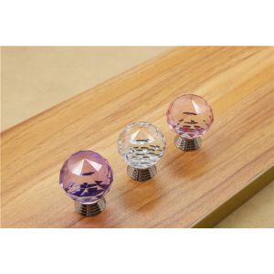 European Style Drawer Crystal Pulls Cabinet Door Pulls Handles Furniture Konbs