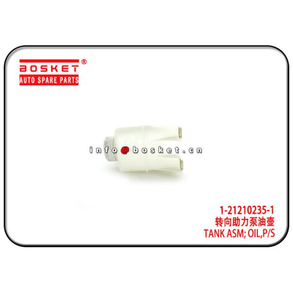 Quality Power Steering Oil Tank Assembly For ISUZU 10PE1 CXZ81K 1-21210235-1 1-21210195-2 1212102351 1212101952 wholesale