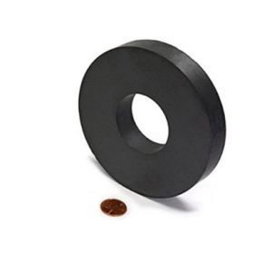 Custom Strontium / Barium Ferrite Ring Magnet Y25 Y30 Y33 Y35 Multipurpose Use