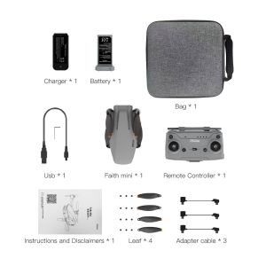 ZAi Faith Mini 2 GPS Drone with 4K Camera 40min Flight Time