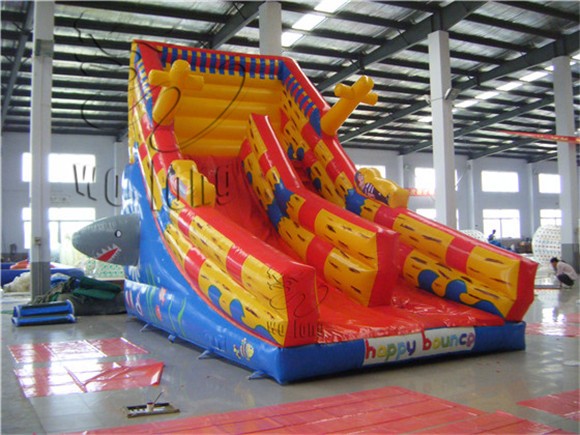 Top quality cheap inflatable slide / Dry slides