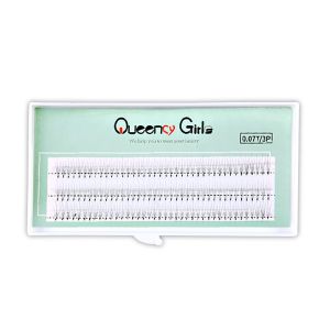 Volume Eyelash Extensions cluster 3D Eyelash Extensions 0.07 Thickness