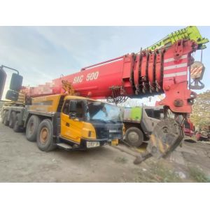 SA NY China 2013 Used Mobile Crane 350 Tons 6-secction Boom With 4 Alexs