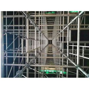 Aluminium Lightweight Birdcage Scaffolding , Mobile Scaffold Tower For Easy