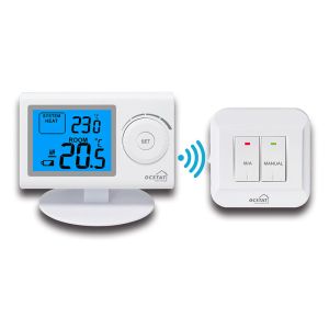Non Programmable Electrical Heating Room Home Wireless Thermostat RF Room
