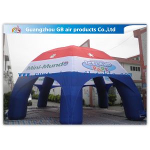 China Multicolor Spider Advertising / Exhibition Inflatable Air Tent Trade Show Booths Leisure Tent on sale