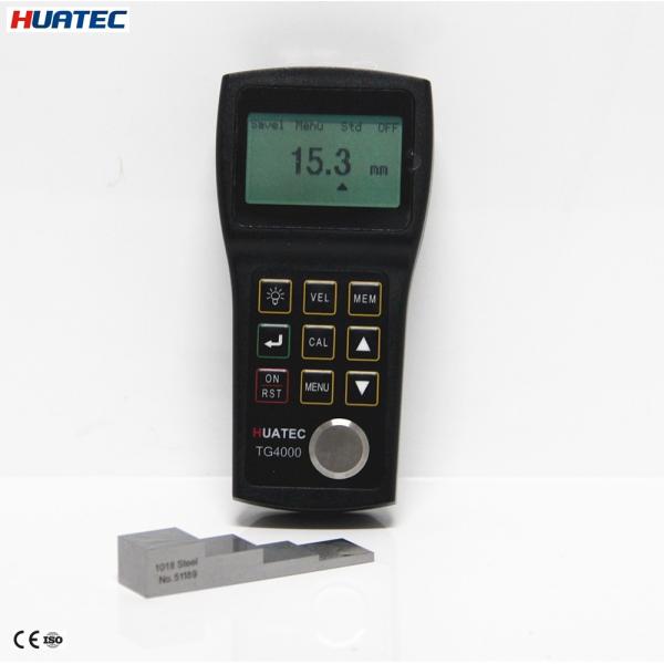 Portable Non Destructive Testing Equipment , Ultrasonic Coating Thickness Gauge