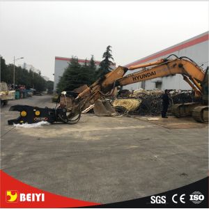 BEIYI BY-CS200RT hydraulic scrap shear for Excavator multifunctional steel