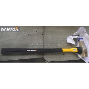 5KG Heavy Splitting Maul Axe with Fiberglass Handle and Splitting Wedge Long
