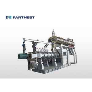 600kg/h Twin Screw Floating Fish Feed Extruder Machine