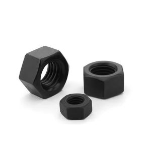 Plain Metric Galvanized Hexagon Nuts DIN934 for Industrial Applications