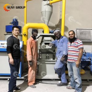 Professional Cable Wire Granulator Machine for Dry Type Plastic and Copper