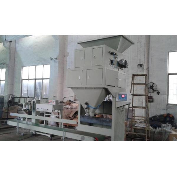 Dual Hopper Gravel / Stone / Pebble Auto Bagging Machines With Electric Control