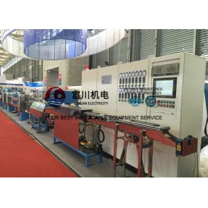 Plastic Insulating Wire Extruder Machine With Screw Dia 60mm 600 m / min