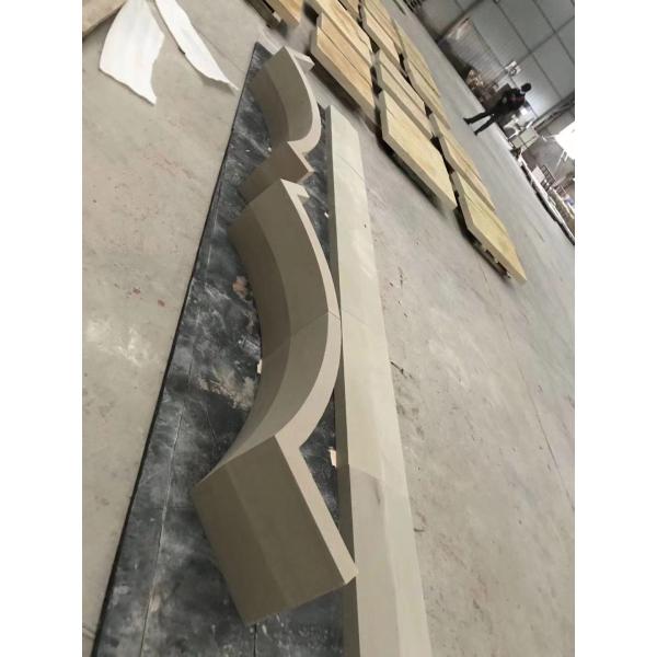 Outdoor Flooring 10mm 15mm Natural Sandstone Tiles Bulk Packaging Polished