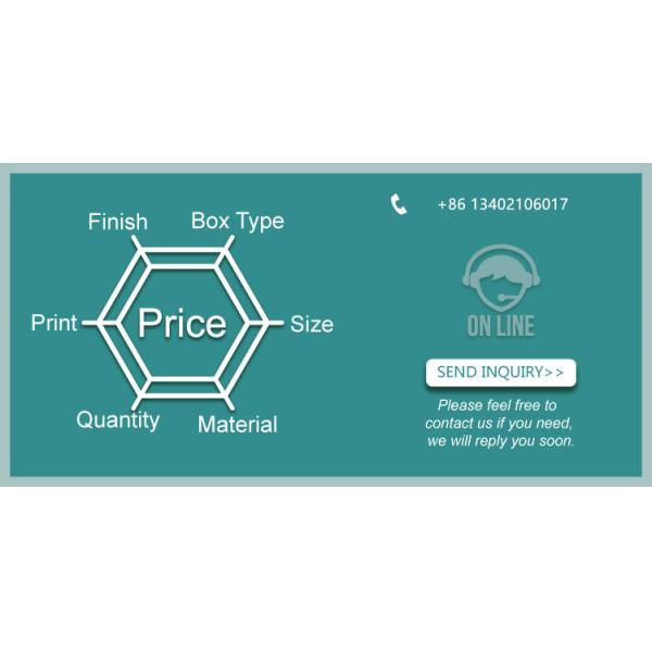 Creative Custom Printed Cardboard Boxes Small Square Cosmetic Packing Branded Shipping