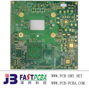 Lead Free HASL, FR4 tg170, 6 Layers Multilayer ENIG Roger PCB With 1.6mm