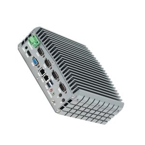 Intel 7th Gen I7-7500U Industrial Mini Computer , 2 Lan Mini PC 6COM GPIO Ports
