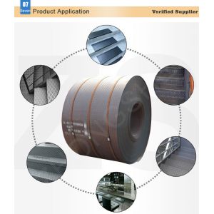 Q235 A36 SS400 Carbon Mild Steel Checkered Sheet Floor Plate with Hot Rolled