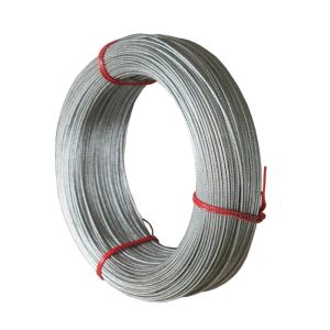 Construction Material Non-Alloy 6x7-Wsc Steel Wire Rope for Long-Lasting Rubber Conveyor Belt Reinforcement