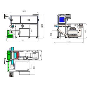 Visual Counting and PE Film Packing Automatic Packaging Machine for Precision