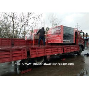 EPS Foam Industrial Shredder Machine Polystyrene Foam / Sponge Board Crusher