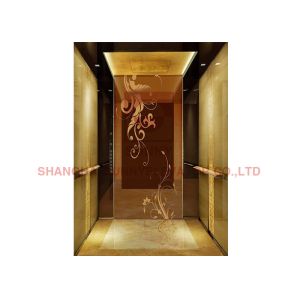 Stainless Steel 2.5m/S Load 1600kg Passenger Elevator Lift With VVVF Drive