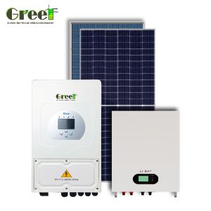 LCD Display Solar Wind Hybrid Generator for Home Solar Power Generation