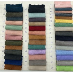 Stripes 220-260GSM 8 Pits Corduroy Fabric for Mattress and Sofa Cloth Style