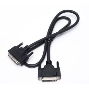 Custom D Sub Cable 13W3 Power Connector Shielded DB9 DB15 Male To Female Cable