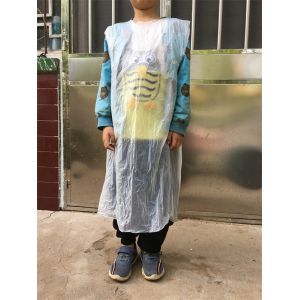 Biodegradable Disposable Oil Proof Soft Plastic Aprons