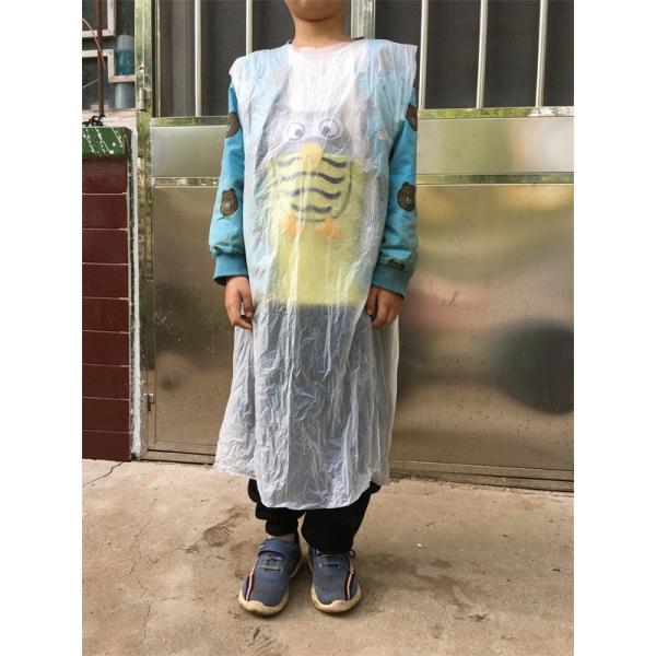 Quality Biodegradable Disposable Oil Proof Soft Plastic Aprons wholesale