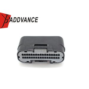 Black Automotive ECU Connectors 34 Pin JAE Electronics JAE MX23A34SF1 MX23A34XF1