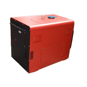 Electric Start Home Backup Small Portable Generators With Wheels 3 Phase 5KW