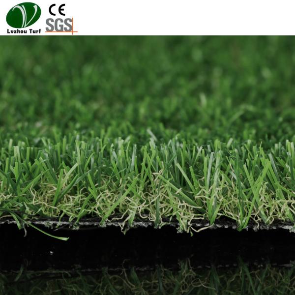 Quality Plastic Garden Synthetic Turf / Landscape False Artificial Grass Patch wholesale