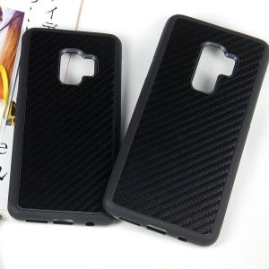 TPU material with Carbon fiber design for Samsung S9, best protective phone