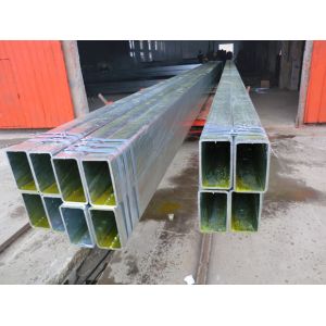 Q355 Low Alloy Galvanized Steel Square Pipes for Contructural Projects