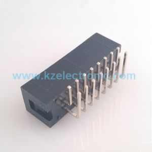 Female box pin ejector header PCB electronic connector