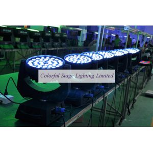 12x10W RGBW 4 in 1 LED Beam Moving Heads