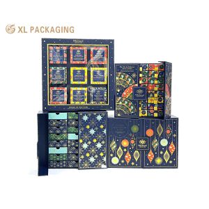 XL Packaging Custom Luxury Boxes Custom Empty Christmas Advent Calendar