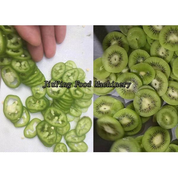 500-800KG/H Capacity Vegetable Processing Equipment / Lettuce Chili Celery Cutting Machine