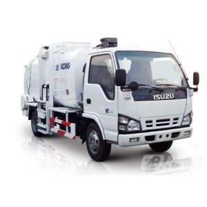 XZJ5100TCAQ4 China Push Discharging Rear Load White Color 4x2 8cbm Restaurant