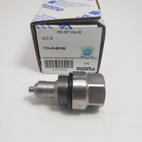 Relief Valve 723-40-85100 For KOMATSU PC130 PC220 PC350 PC450